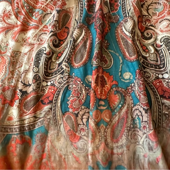 3X Live and let Live bohemian bell sleeve shirt - Picture 10 of 11